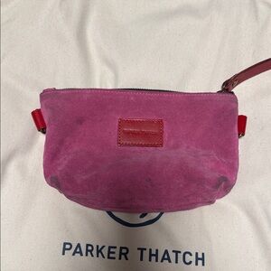 Parker Thatch Pink Suede Women's Bag